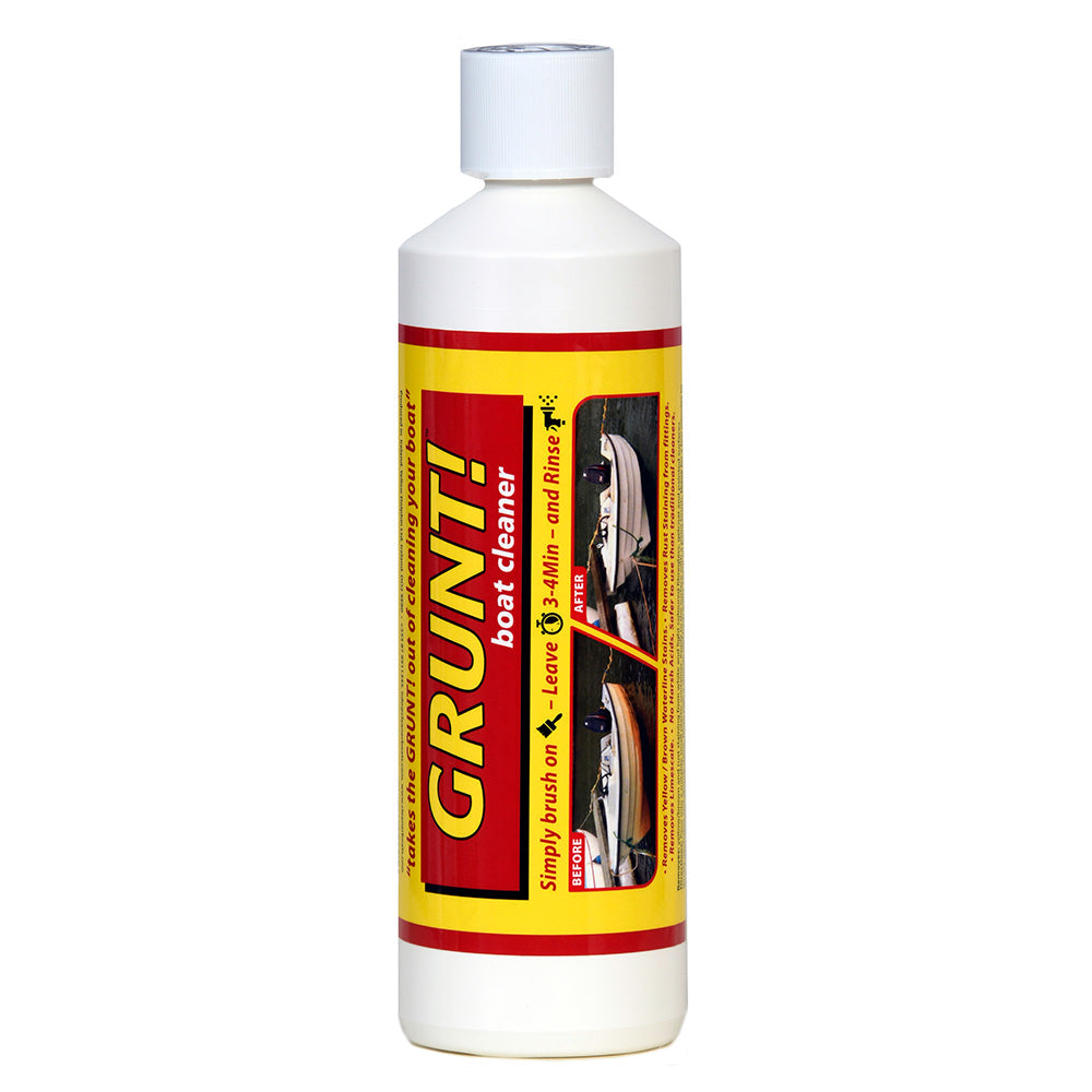 GRUNT! 16oz Boat Cleaner- Removes Waterline  Rust Stains!