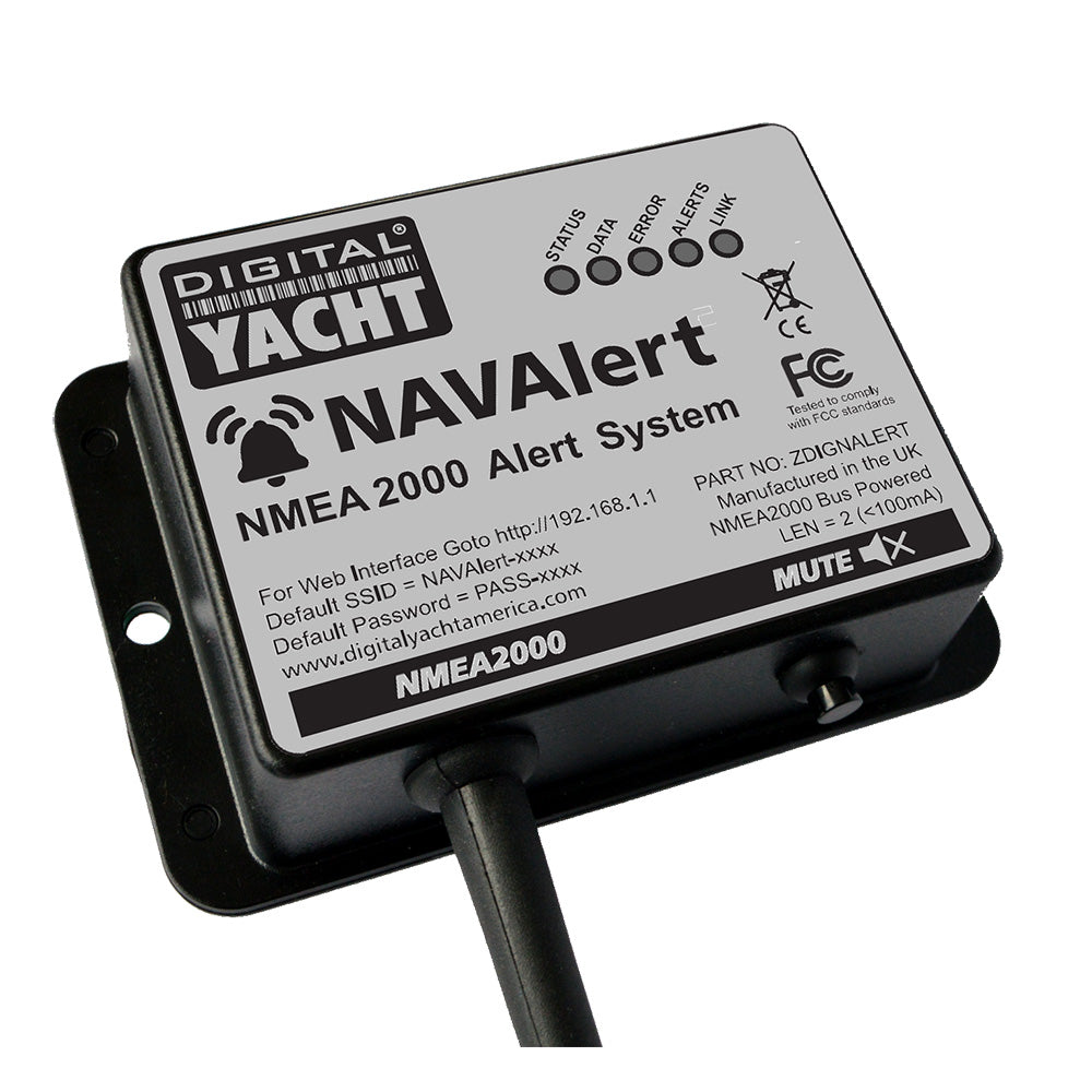 Digital Yacht NavAlert NMEA Monitor Alarm System Marine network cable