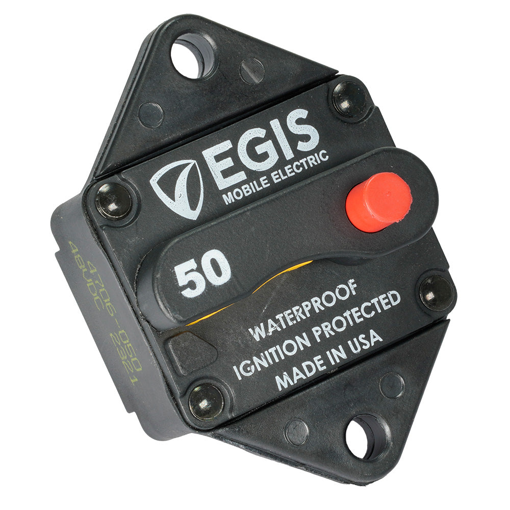 Egis 50A Panel Mount Circuit Breaker (285 Series) marine circuit breaker