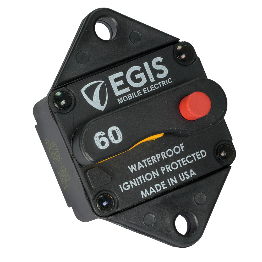 Egis 60A Panel Mount Circuit Breaker (285 Series) marine circuit breaker