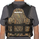 Bluestorm Sportsman Youth Mesh Fishing Life Jacket - MAX5 Camo [BS-105-MX5-Y]