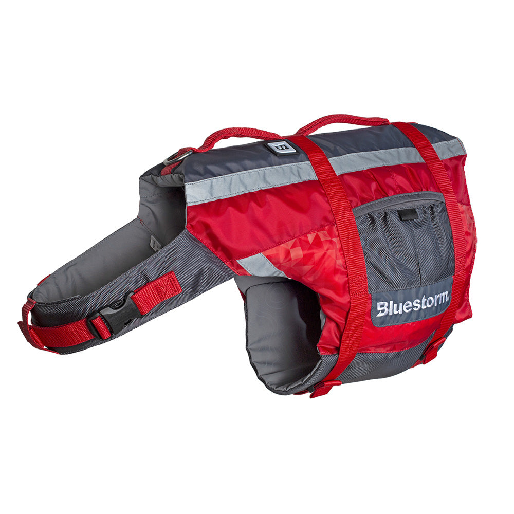 Bluestorm Dog Paddler Life Jacket - Nitro Red - Large [BS-ADV-RED-LARGE]