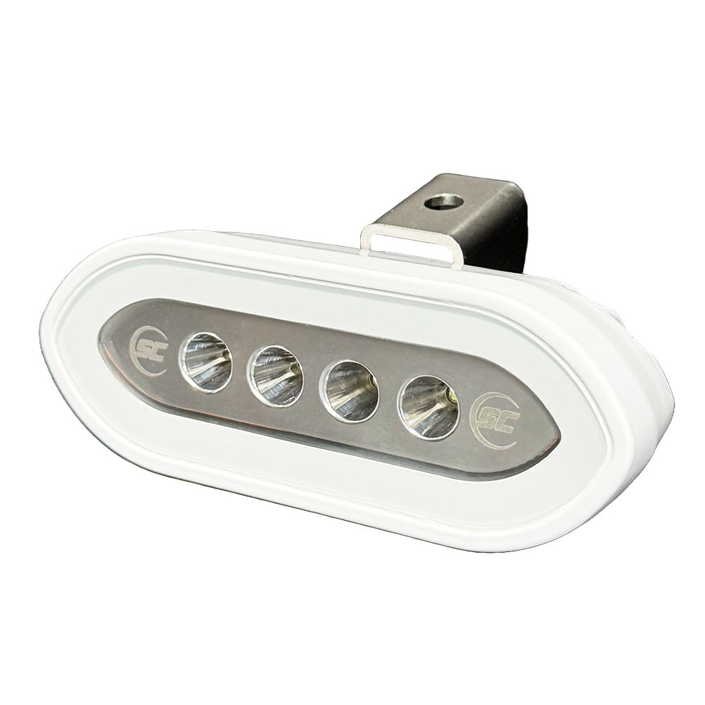 Shadow-Caster Bracket Mount Spreader Light - White Housing - White [SCM-SLB4X-GW-WH]