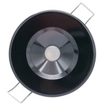 Lumitec Illusion Flush Mount LED Down Light - Spectrum RGBW - Warm White - Black Housing [117155]