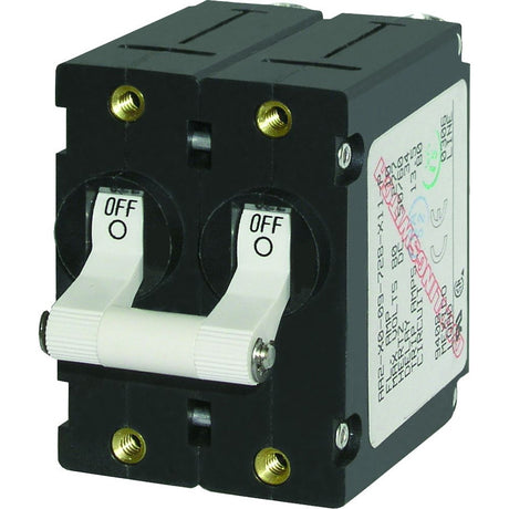 Blue Sea 7233 A-Series Double Pole Toggle (10AMP)