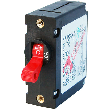 Blue Sea 7205 AC / DC Single Pole Magnetic World Circuit Breaker (10 A)