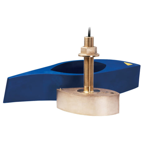 Furuno 526T-HDN Bronze Broadband Thru-Hull Transducer (w/ Temp and Hi-Speed Fairing Block, 1kW)