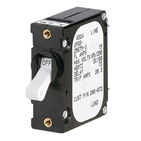 Paneltronics 'A' Frame Magnetic Circuit Breaker (5 Amps Single Pole) marine circuit breaker