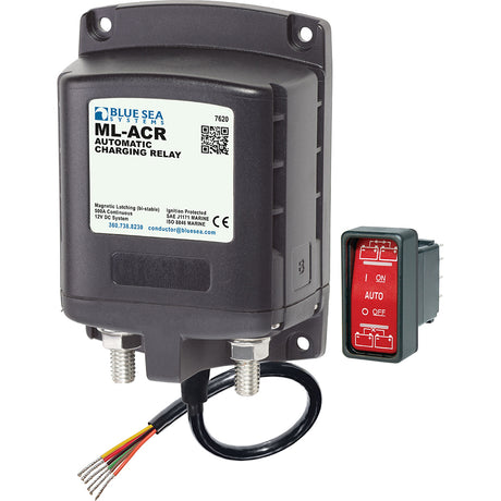 Blue Sea 7620 ML-Series Automatic Charging Relay (Magnetic Latch) 12VDC