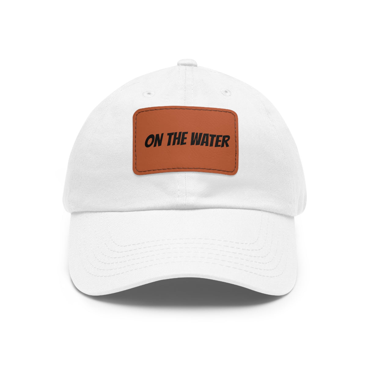 On the Water Hat with Leather Patch