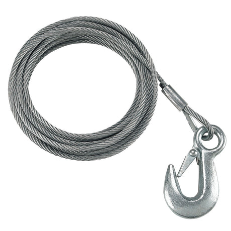 Fulton 3/16" x 25' Galvanized Winch Cable (4,200 lbs)