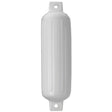 Polyform G-4 Twin Eye Fender 6.5" x 22" (White)