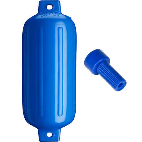 Polyform G-5 Twin Eye Fender 8.8" x 26.8" (Blue w/Adapter)