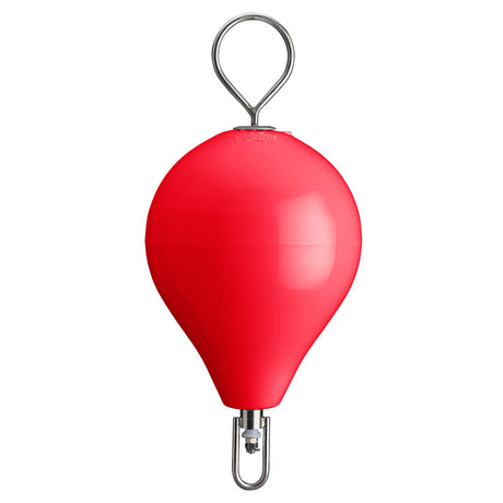 Polyform 13.5" CM Mooring Buoy w/SS Iron (Red)