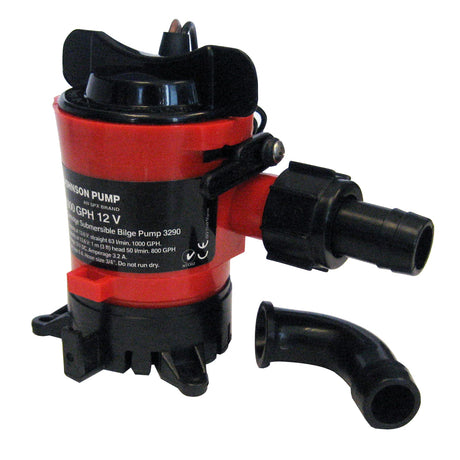 Johnson Pump 500 GPH Bilge Pump 3/4" Hose 12V Dura Ports [32503]