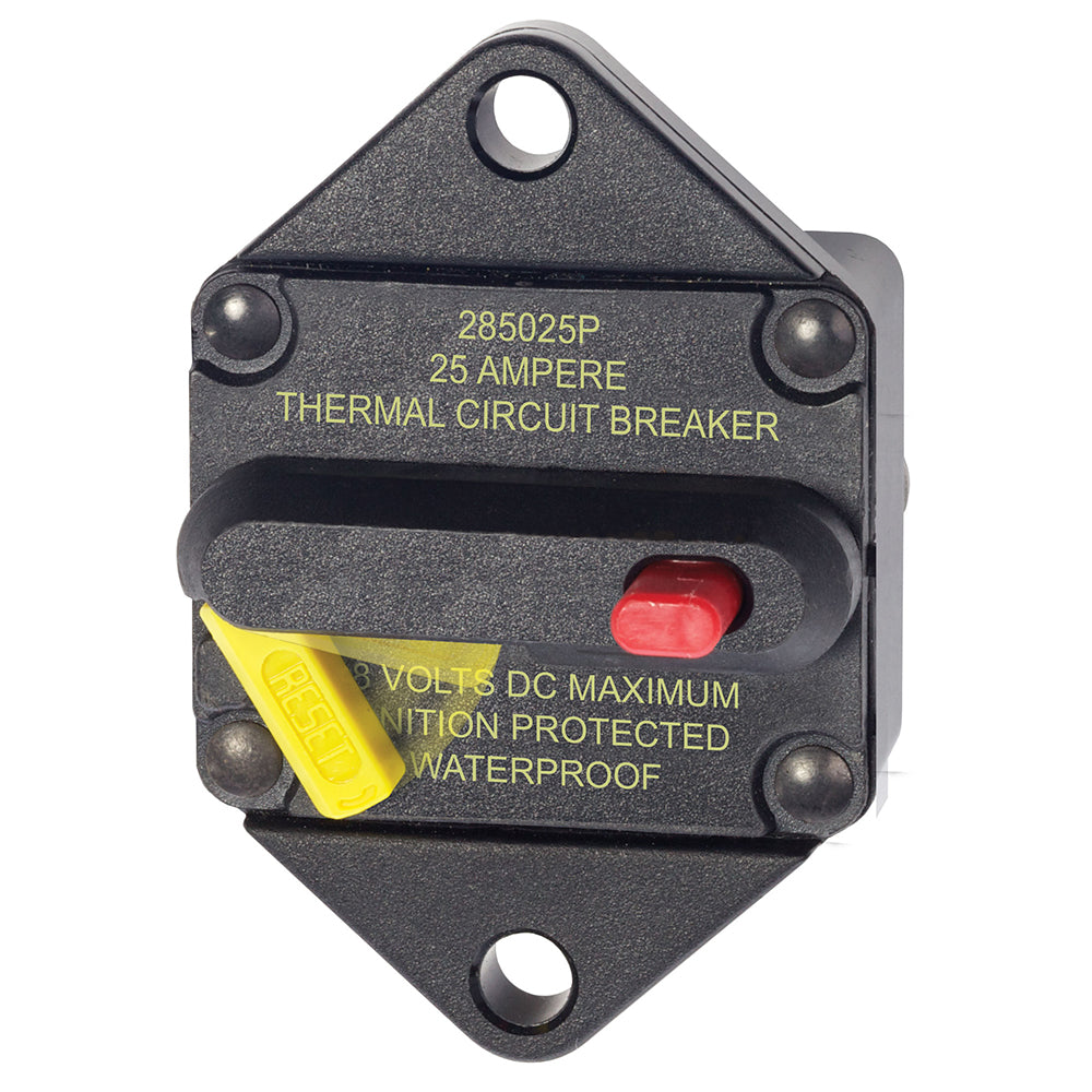 Blue Sea 7080 25 Amp Circuit Breaker Panel Mount (285 Series)