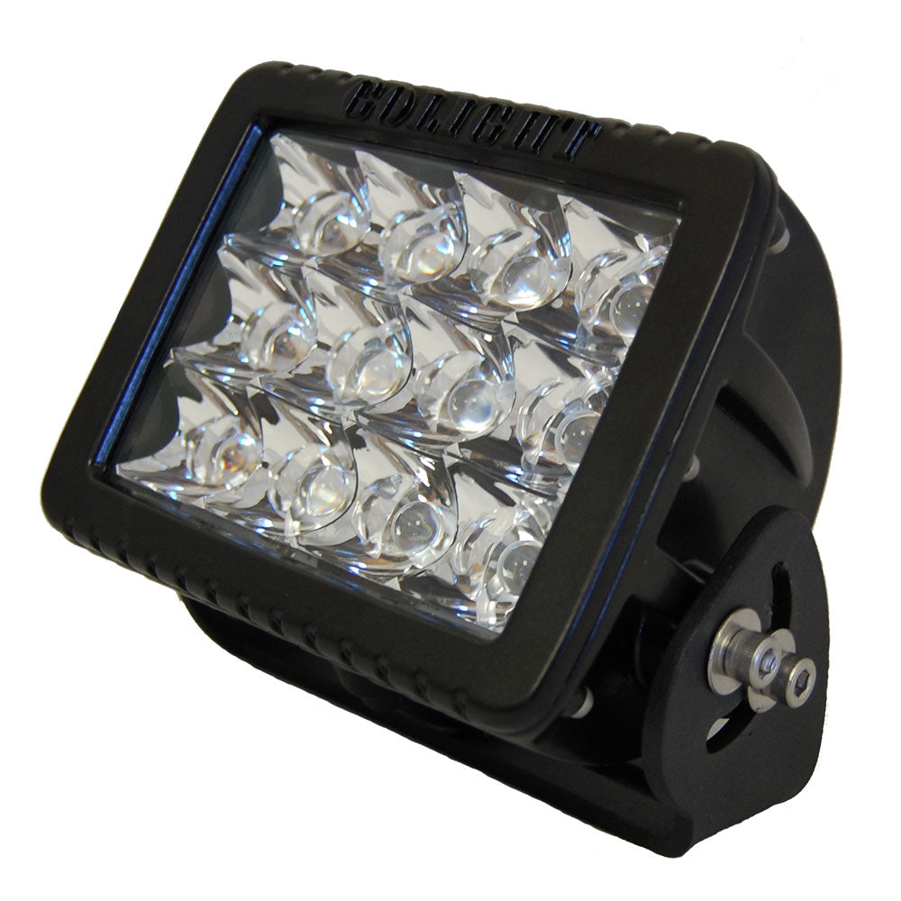 Golight GXL Fixed Mount LED Spotlight (Black) marine search light