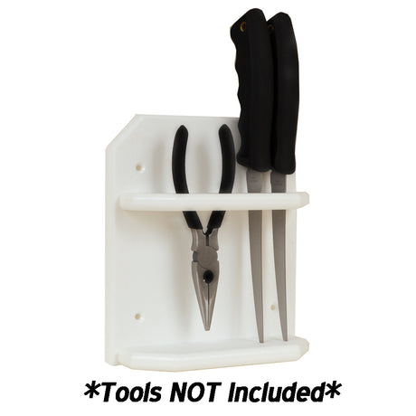 TACO Poly Knife & Plier Holder (White)