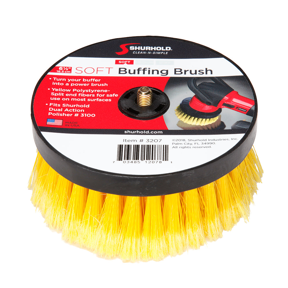 Shurhold 6 1/2" Soft Brush for Dual Action Polisher