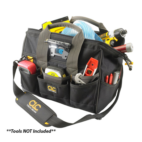 CLC L230 Tech Gear LED Lighted BigMouth Tool Bag (14")