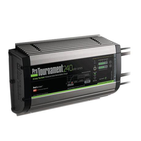 ProMariner ProTournament 240 elite Dual Charger (24 A, 2 Bank)