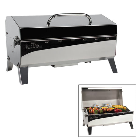 Kuuma Stow N Go 160 Gas Grill w/Thermometer and Ignitor