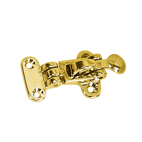 Whitecap Anti-Rattle Hold Down - Polished Brass [S-054BC]