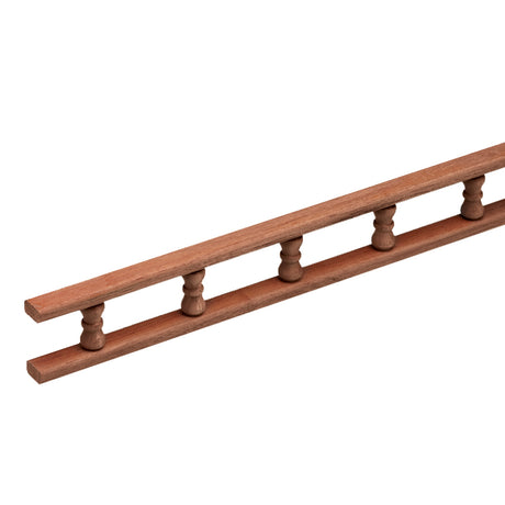 Whitecap Teak Standard Pin Rail (5')