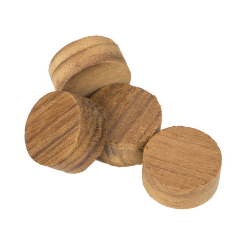 Whitecap Teak Plug (1"-20 Pack)