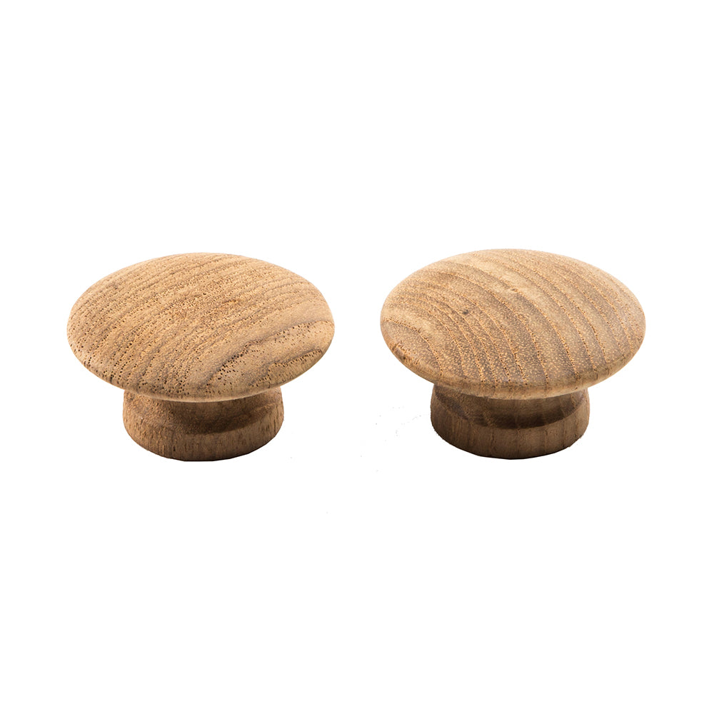 Whitecap Teak Round Drawer Knob ( 2" - 2 Pack)