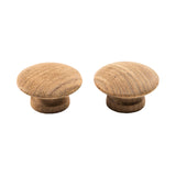 Whitecap Teak Round Drawer Knob ( 2" - 2 Pack)