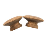 Whitecap Teak Round Drawer Knob ( 2" - 2 Pack)