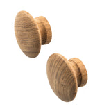 Whitecap Teak Round Drawer Knob ( 2" - 2 Pack)