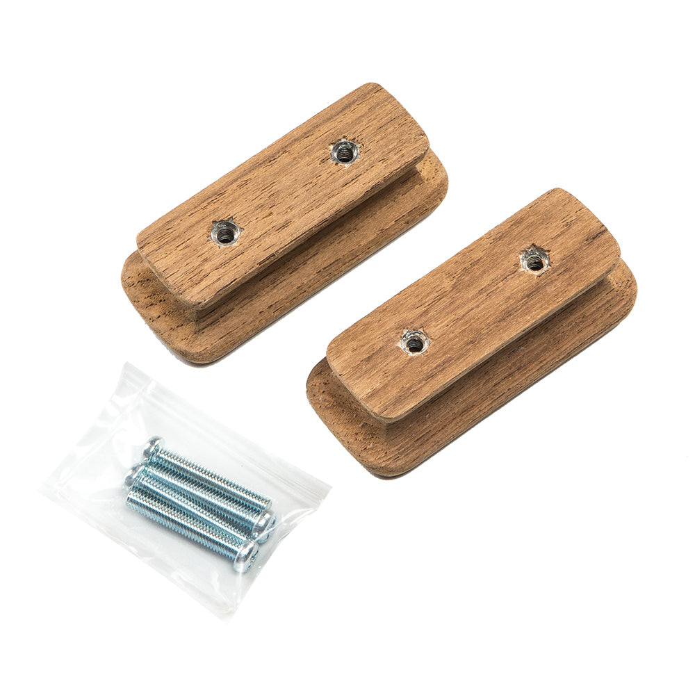 Whitecap Teak Rectangular Drawer Knob (2-3/4"L - 2 Pack)