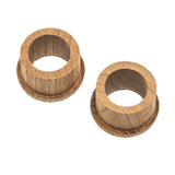 Whitecap Teak Finger Pull (5/8" Barrel Length - 2 Pack)