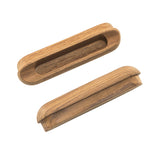 Whitecap Teak Oblong Drawer Pull (4-1/16"L - 2 Pack)