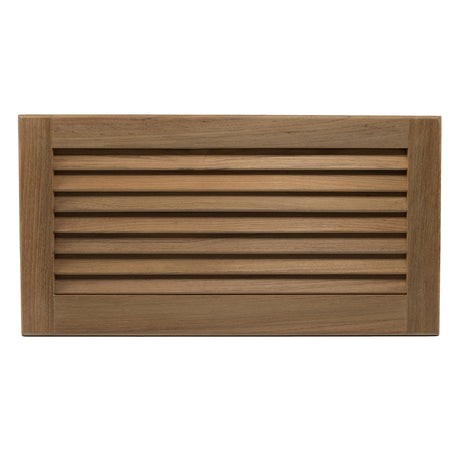 Whitecap Teak Louvered Insert (9-3/8" x 18" x 3/4")