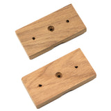 Whitecap Teak Rod Storage Rack Mounting Brackets (Pair)