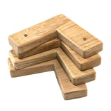 Whitecap Teak Cooler/Box Chocks (4 Pack )