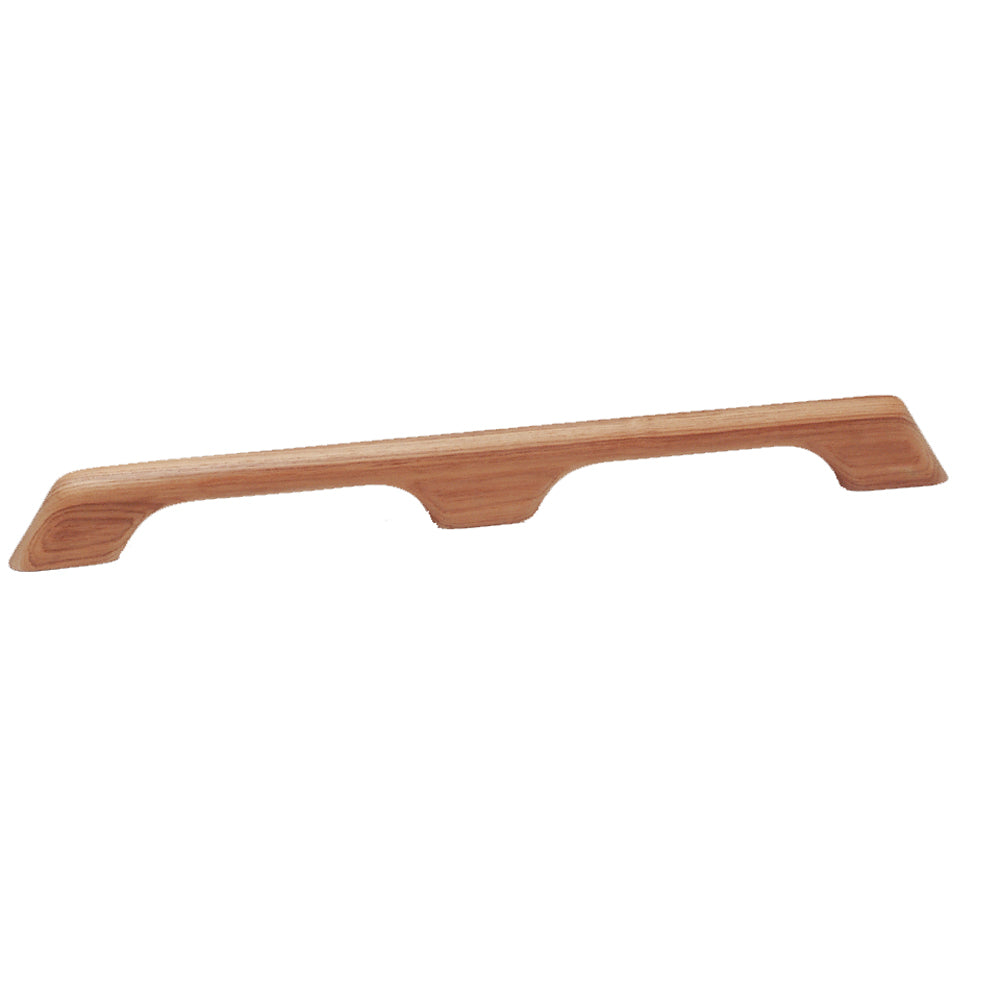 Whitecap Teak Handrail - 2 Loops (23"L) boat grab handles