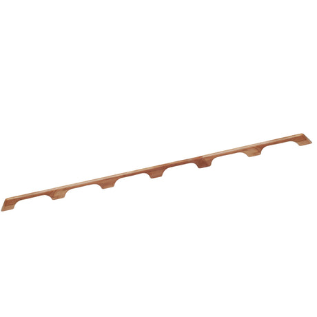 Whitecap Teak Handrail - 6 Loops (63"L) boat grab handles