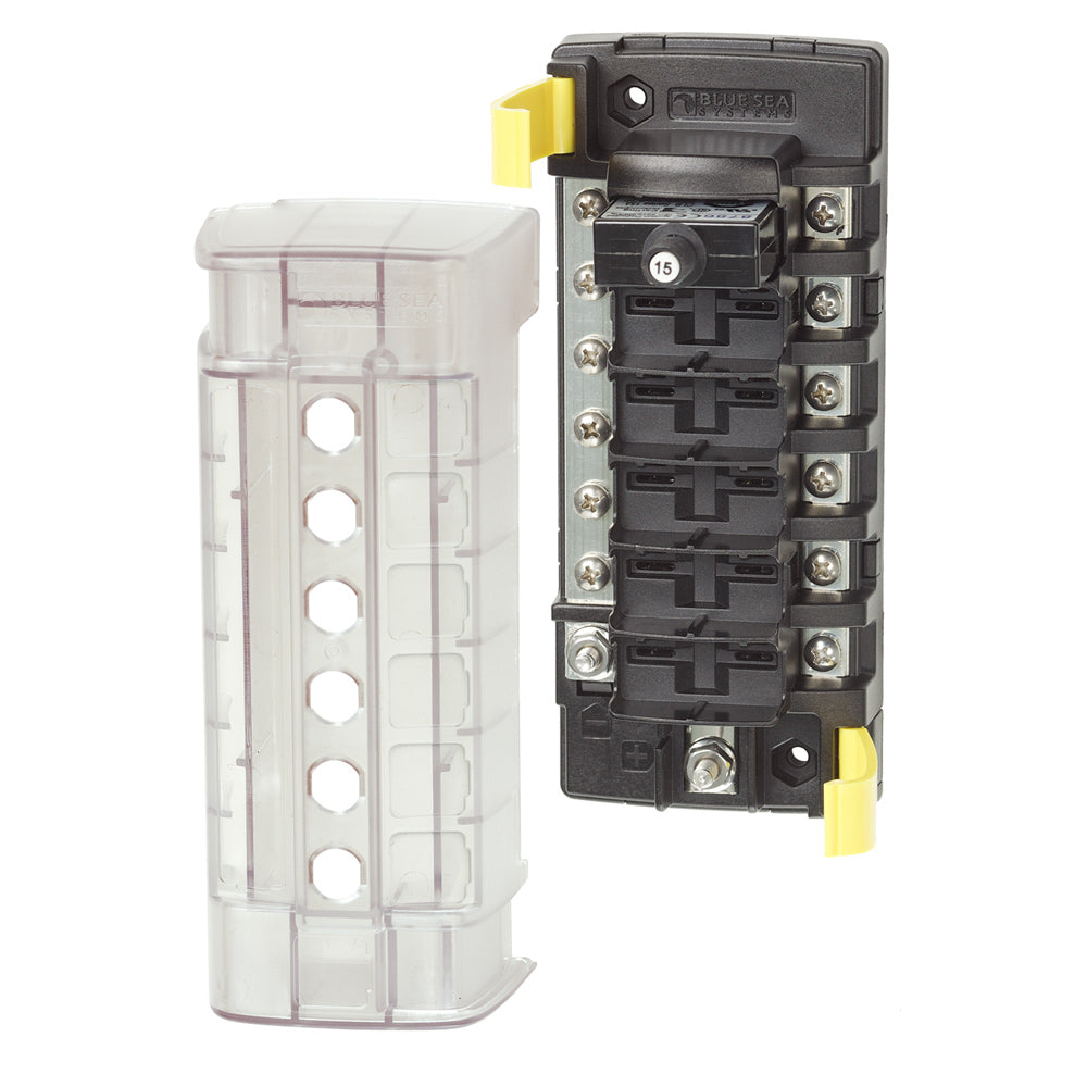 Blue Sea 5052 ST CLB Circuit Breaker Block (6 Position)