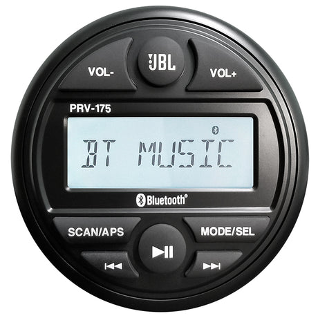 JBL PRV 175 AM/FM/USB/Bluetooth Gauge Style Stereo boat speakers