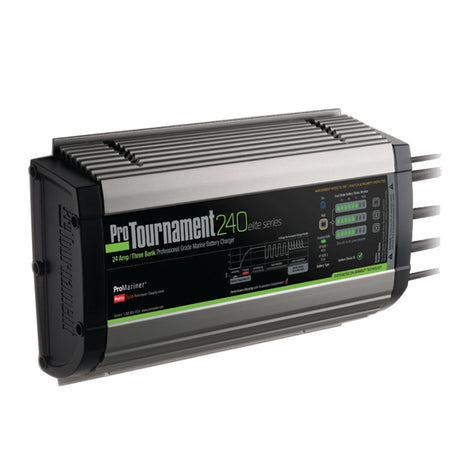 ProMariner ProTournament 240elite Triple Charger (24 Amp, 3 Bank)