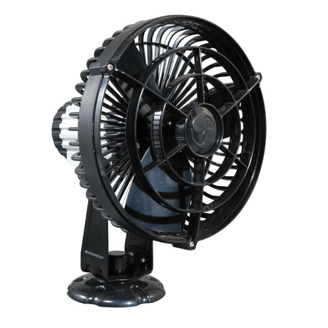 SEEKR by Caframo Kona 817 12V 3-Speed 7" Waterproof Fan (Black) boat ventilation fans