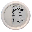 Faria Dress White 2" Trim Gauge (J/E/Suzuki Outboard) [13123]