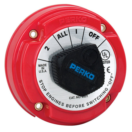 Perko Medium Duty Battery Selector Switch (250A Continuous)