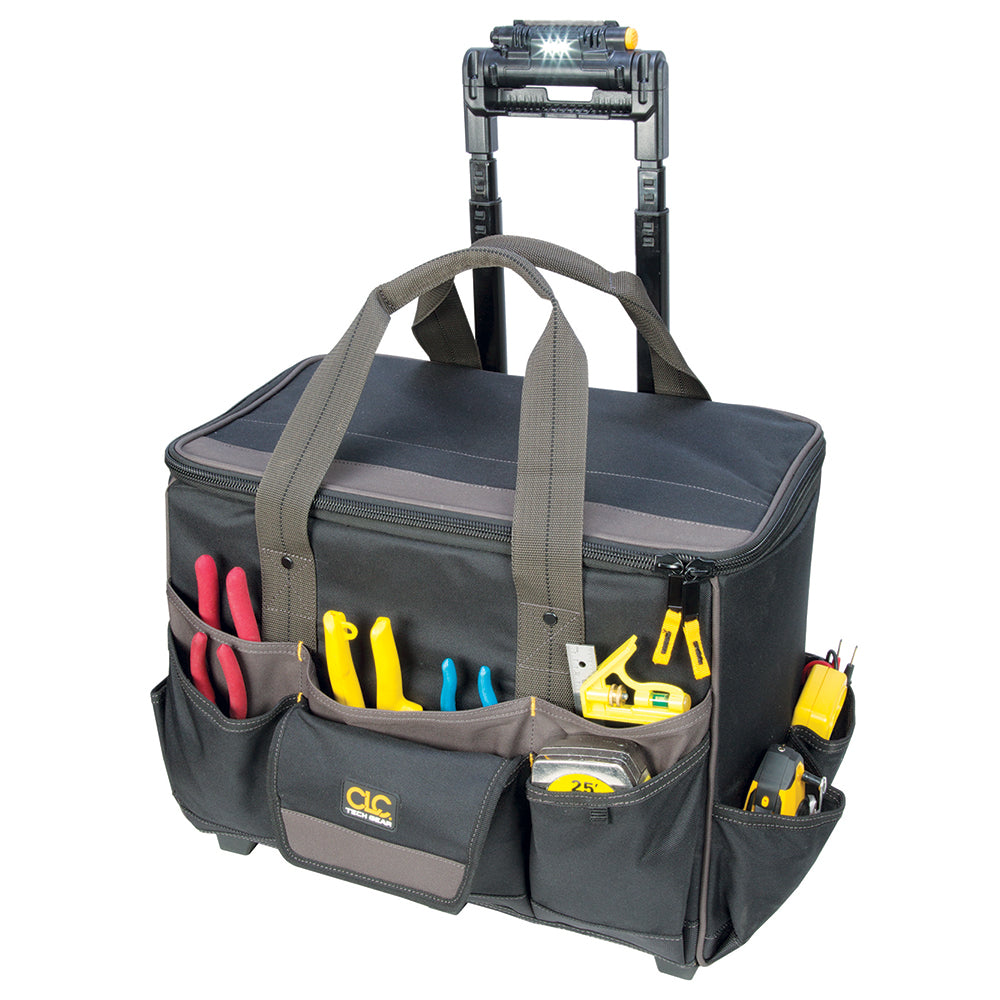 CLC L258 Tech Gear Lighted Handle Roller Bag (17")