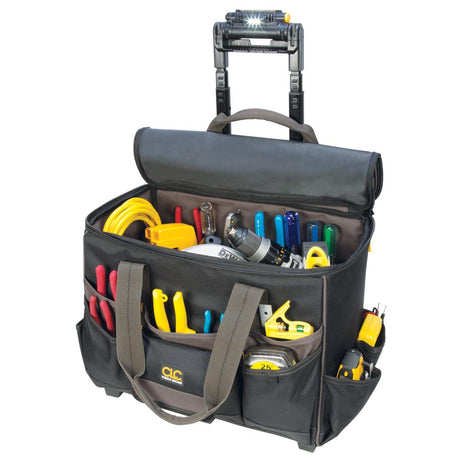 CLC L258 Tech Gear Lighted Handle Roller Bag (17")