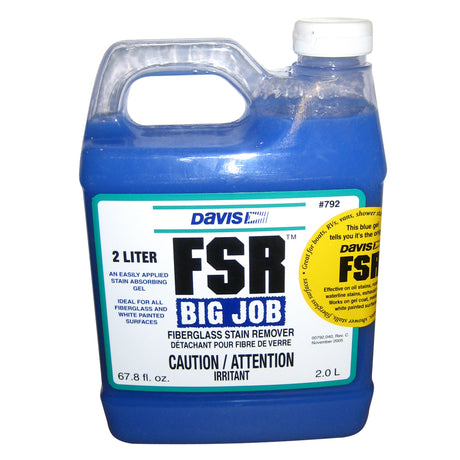 Davis FSR Big Job Fiberglass Stain Remover (2 Liter)